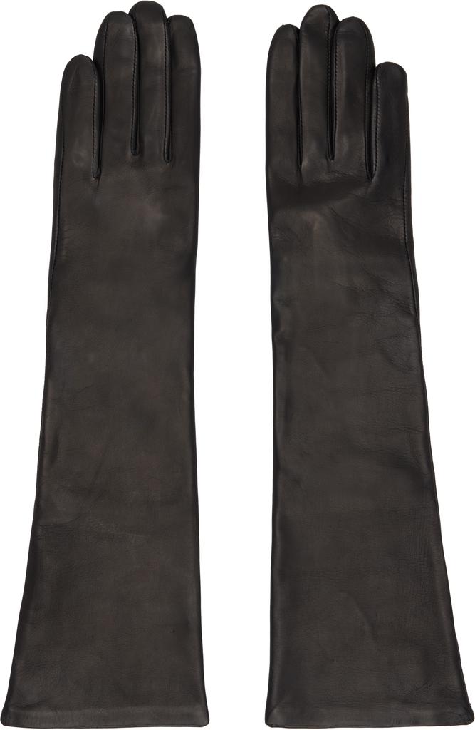 Handsome Stockholm Black Essentials Long Gloves