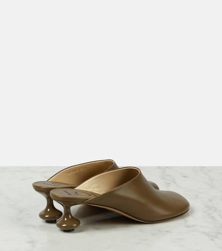 Loewe Toy leather mules - Slippers - Free Shipping - BeyondStyle