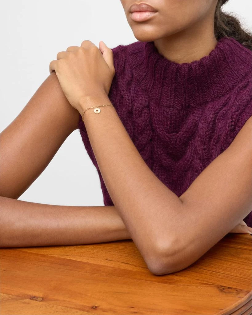 POPPY FINCH 14K Yellow Gold Bloom Link Bracelet 5