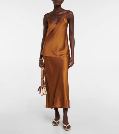 Lee Mathews Stella silk satin camisole 2