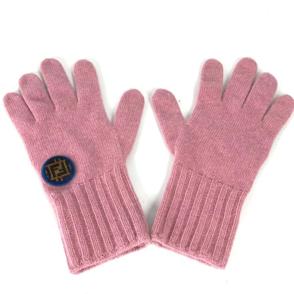 Fendi Wool Cashmere Warm Gloves (Pre-Owned)