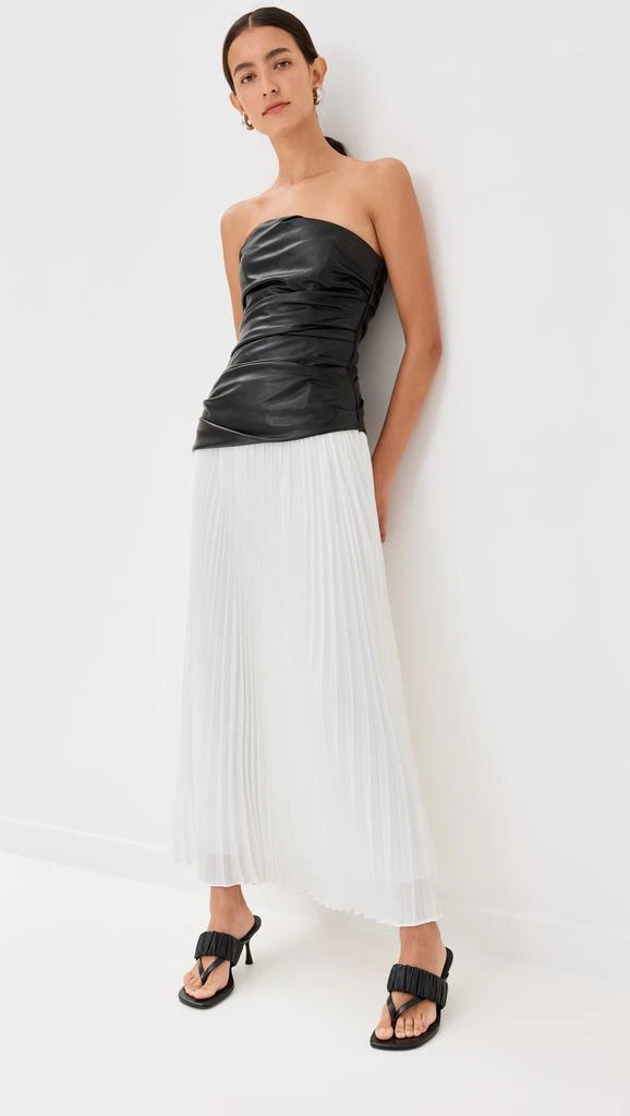 SIMKHAI Arie Strapless Bustier Dress 4