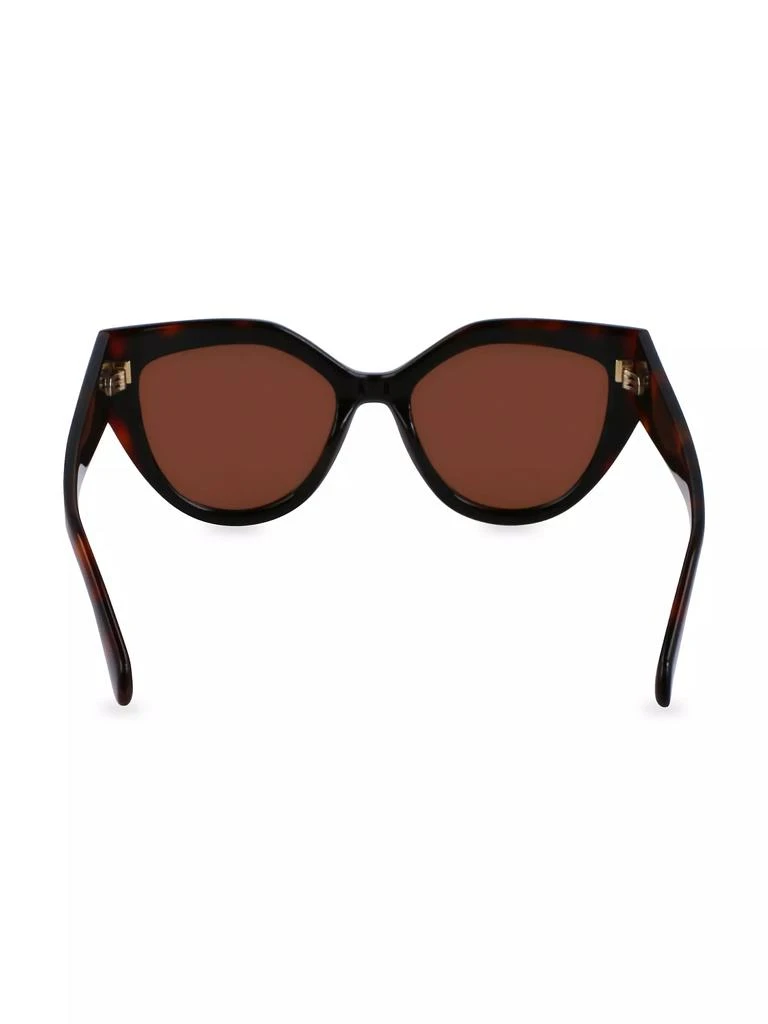 Salvatore Ferragamo Classic Logo 53MM Cat-Eye Sunglasses 5
