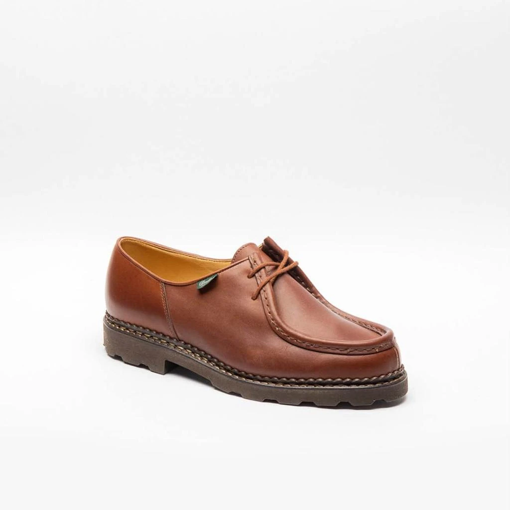 Paraboot Michael Marche Ii Brown Calf Derby Shoe (lisse Marron) 1