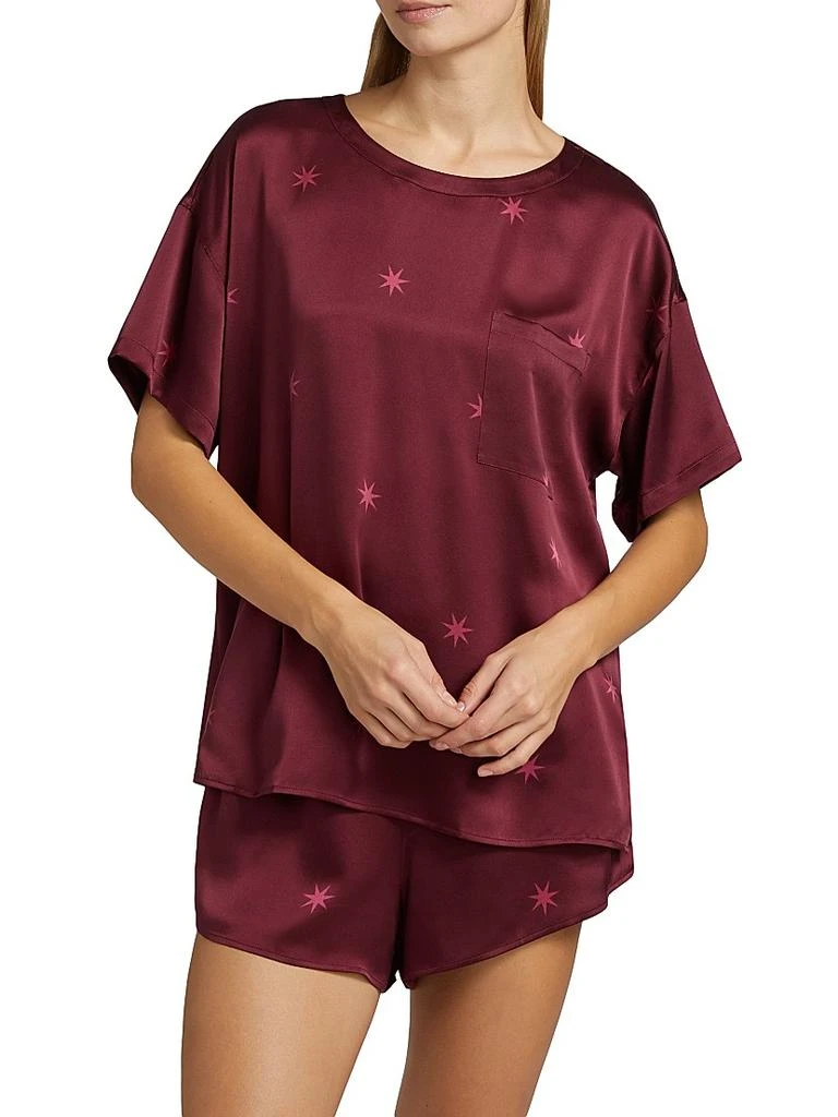 Lunya Washable Silk T-Shirt & Shorts Set 3