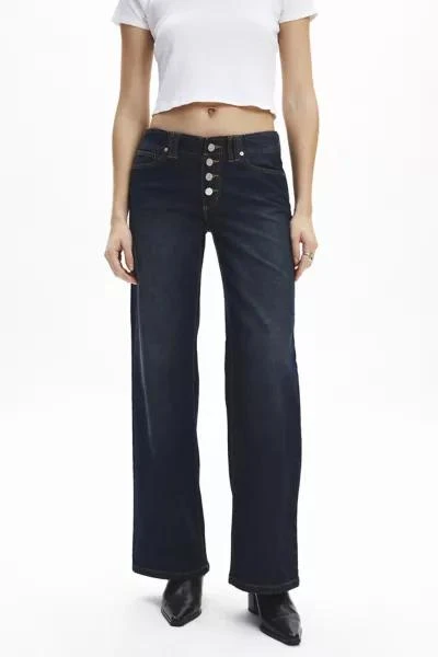 Abrand Jeans Abrand 99 Gigi Button Fly Wide Jean 1