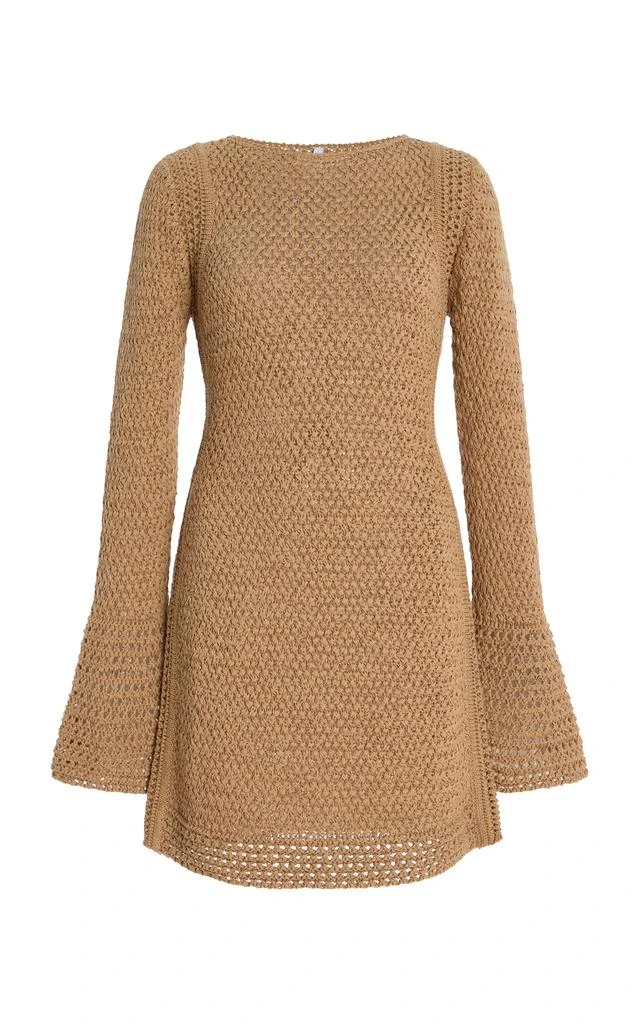 Significant Other Significant Other - Exclusive Oakleigh Cotton Mini Dress - Neutral - US 8 - Moda Operandi 1