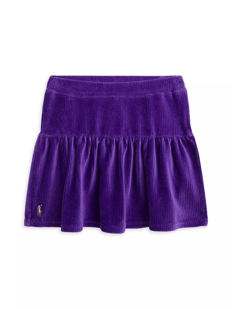 Ralph Lauren Little Girl's Tiered Corduroy Skirt 1