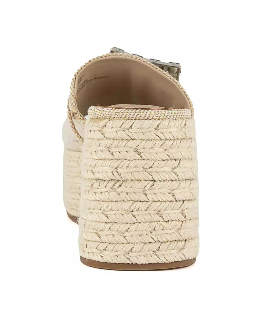 Sugar Women's Remote Embellished Buckle Espadrille Sandals 3