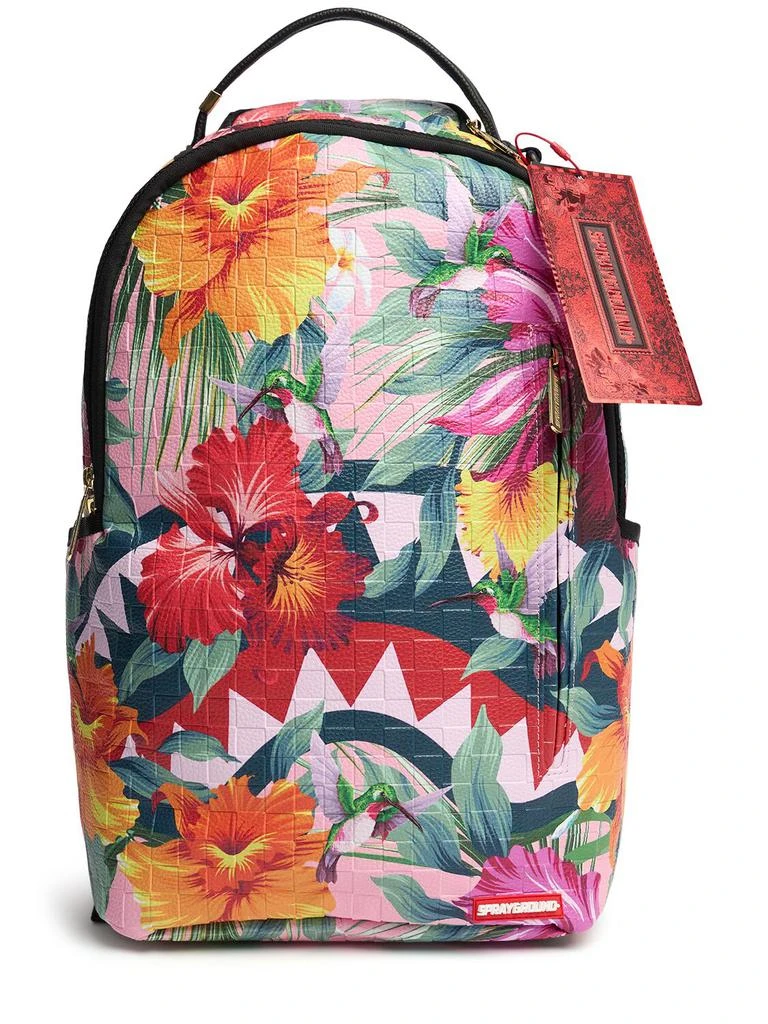 SprayGround Printed Canvas Backpack 1