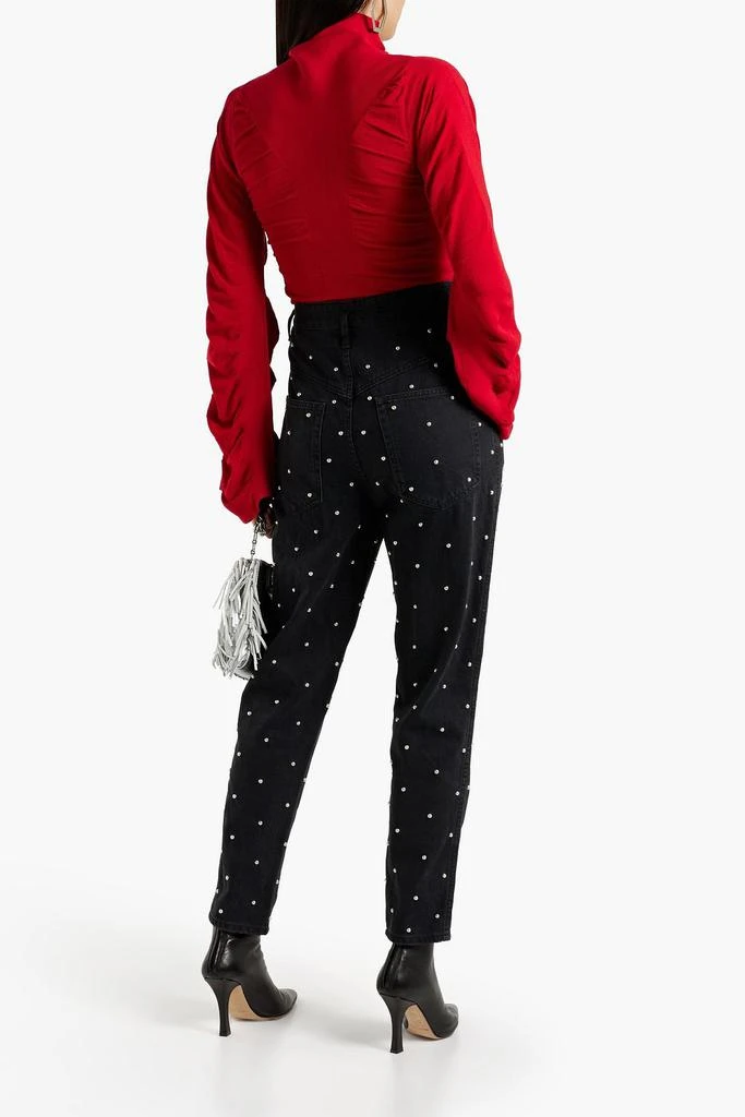 Isabel Marant Studded high-rise tapered jeans 3