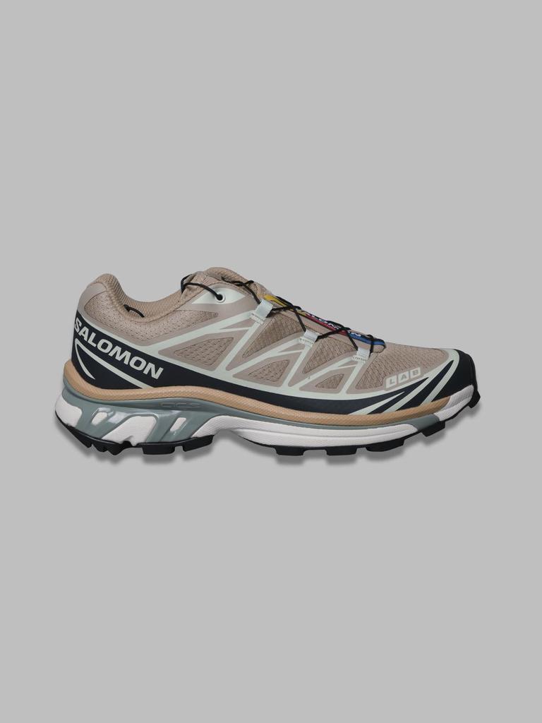 Salomon Low Sneaker XT-6 mustard/kaki/pink - Trail Running