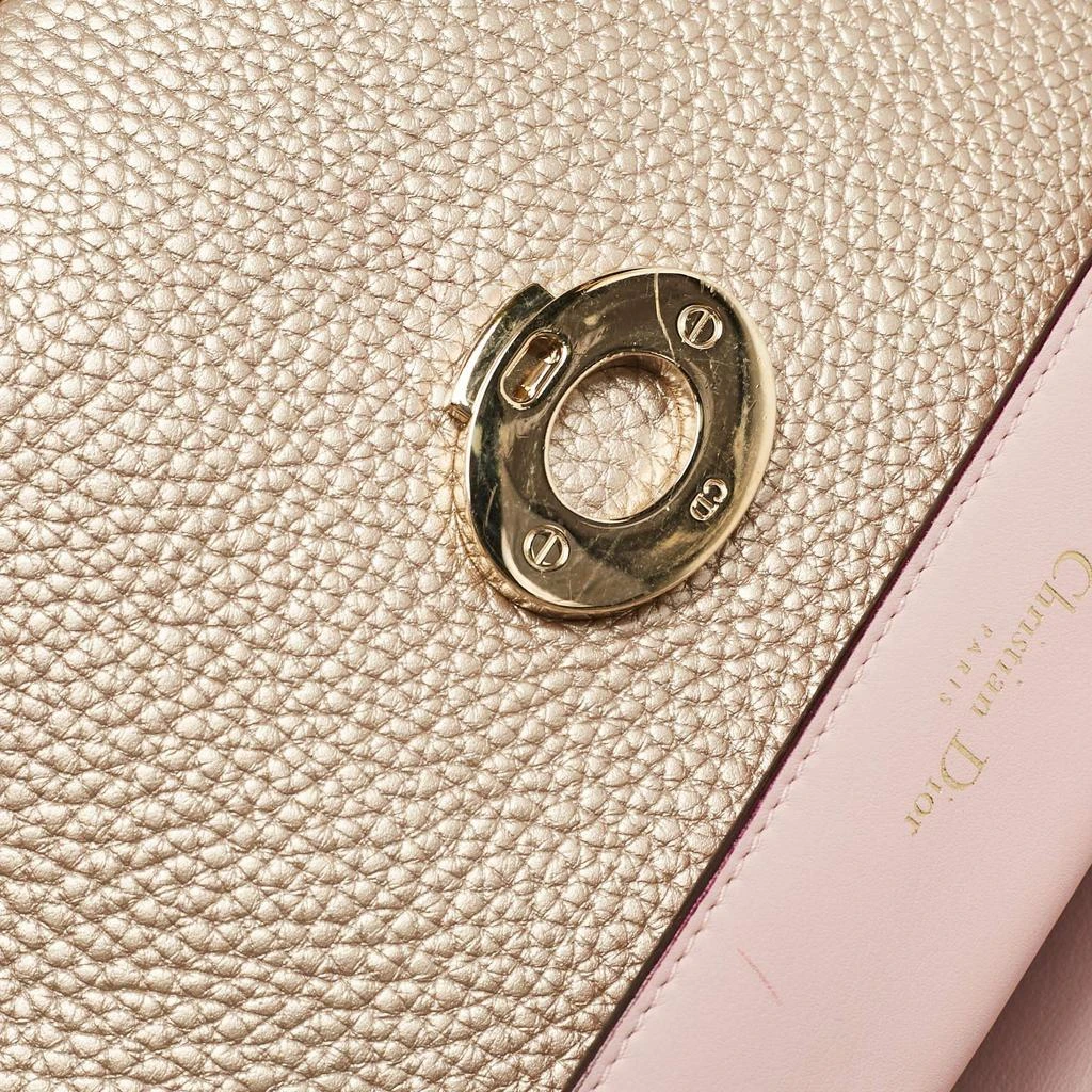 Dior Dior Bronze Leather Mini Be Dior Top Handle Bag 11