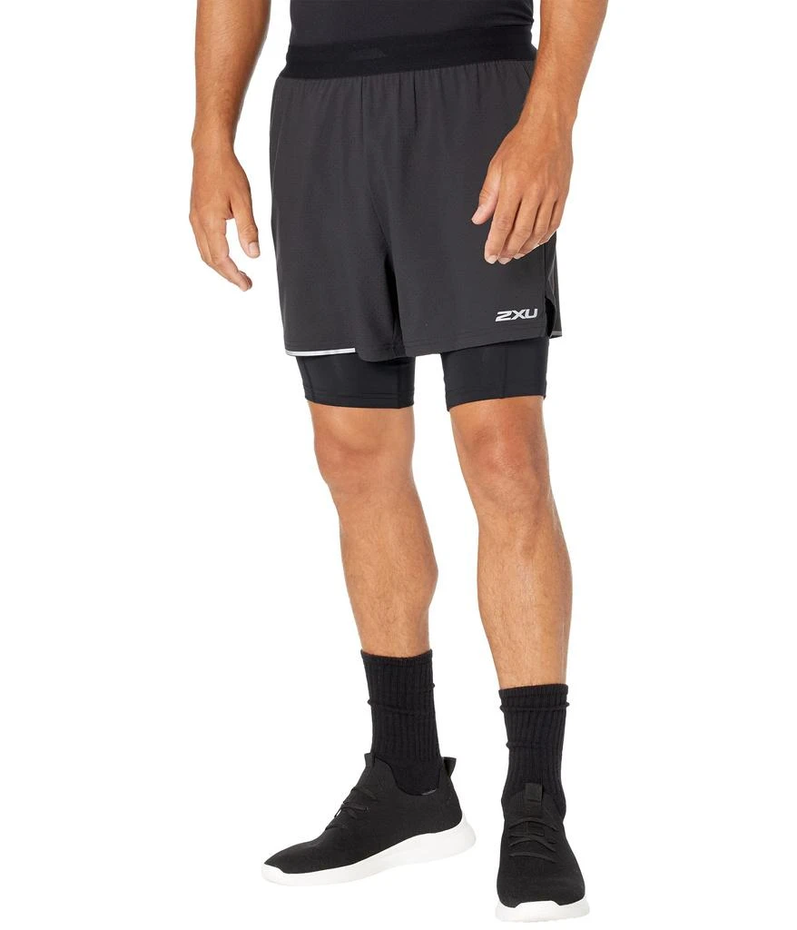 2XU 5" Aero 2-in-1 Shorts 1