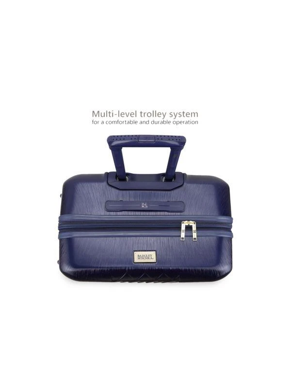 Badgley Mischka 3-Piece Patterned Spinner Suitcase 5