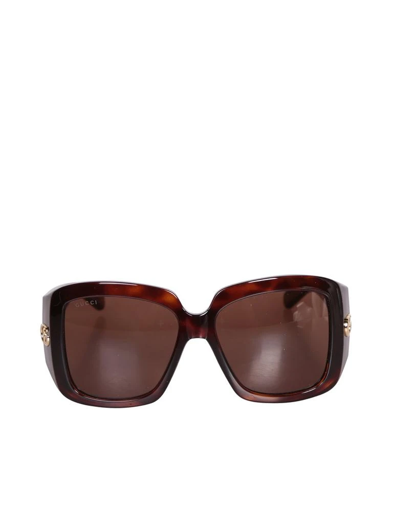 Gucci Gucci Eyewear Oversized Square Frame Sunglasses 1