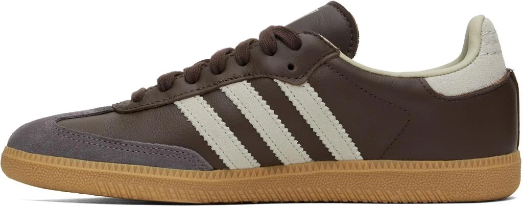 Adidas Brown Samba OG Sneakers 3