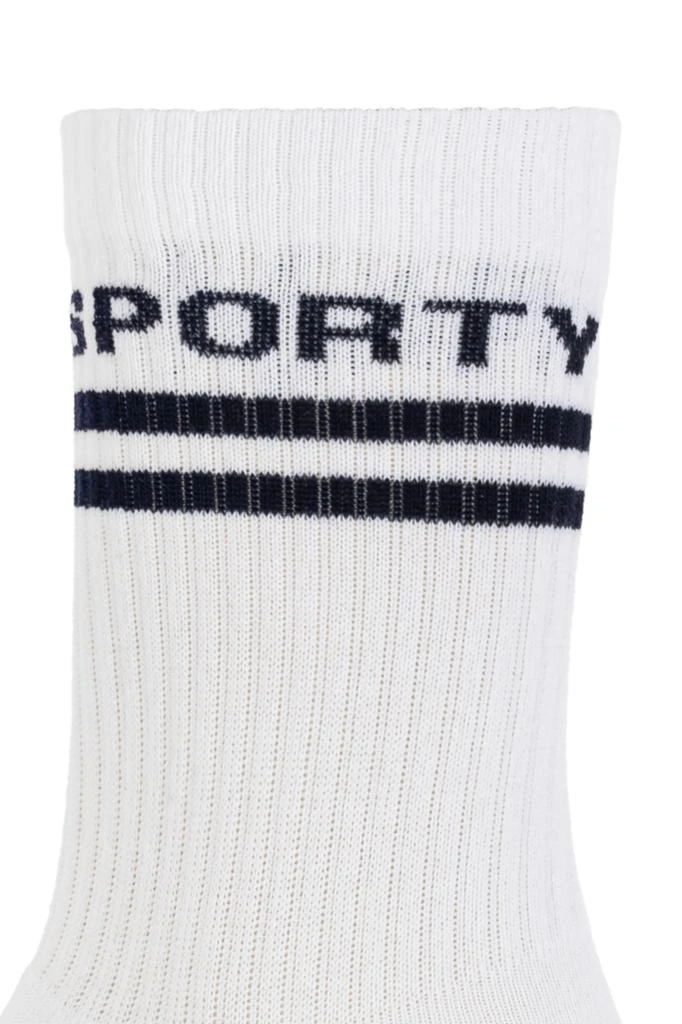 Sporty & Rich Socks with logo 2