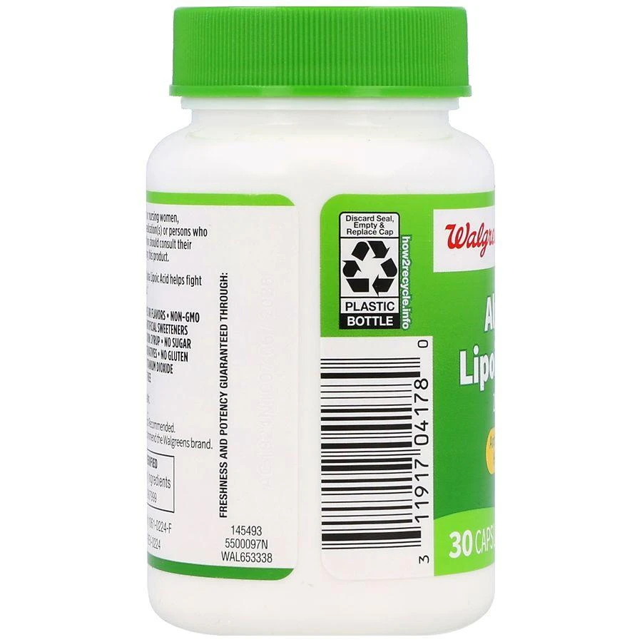 Walgreens Alpha Lipoic Acid 200 mg Capsules 2