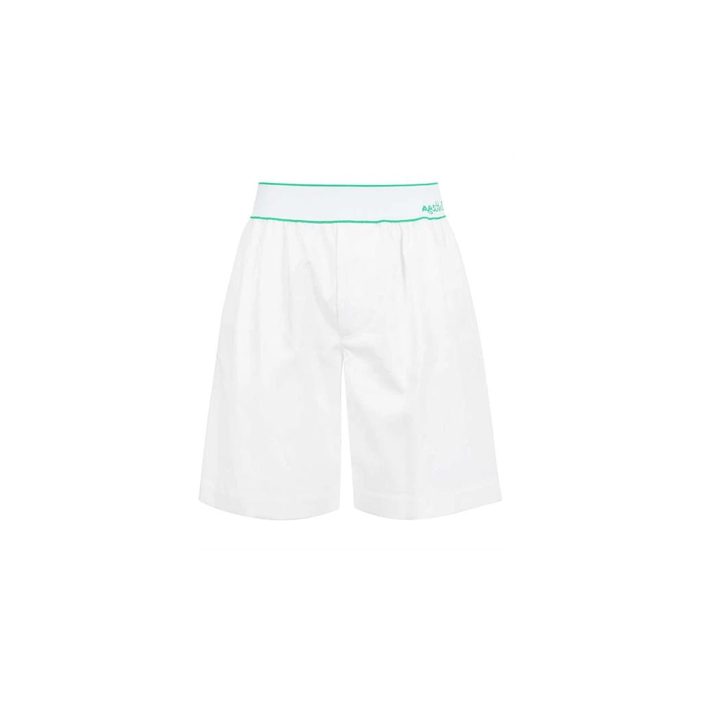 Bottega Veneta Bottega Veneta Cotton Logo Shorts 1