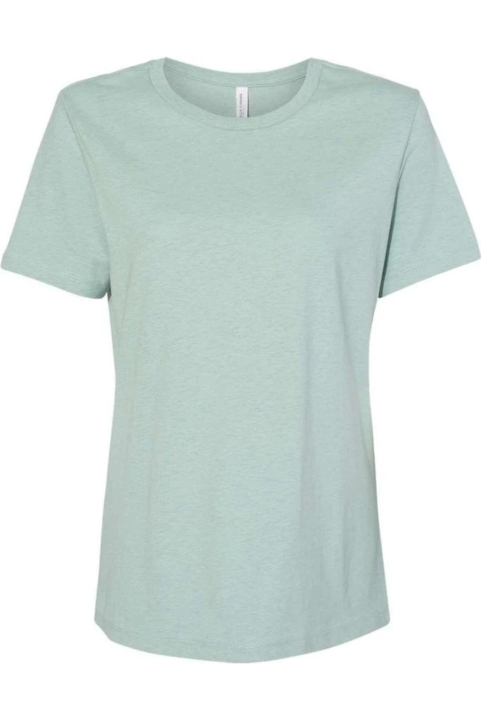 BELLA + CANVAS Womens Relaxed Fit Heather CVC Tee 1