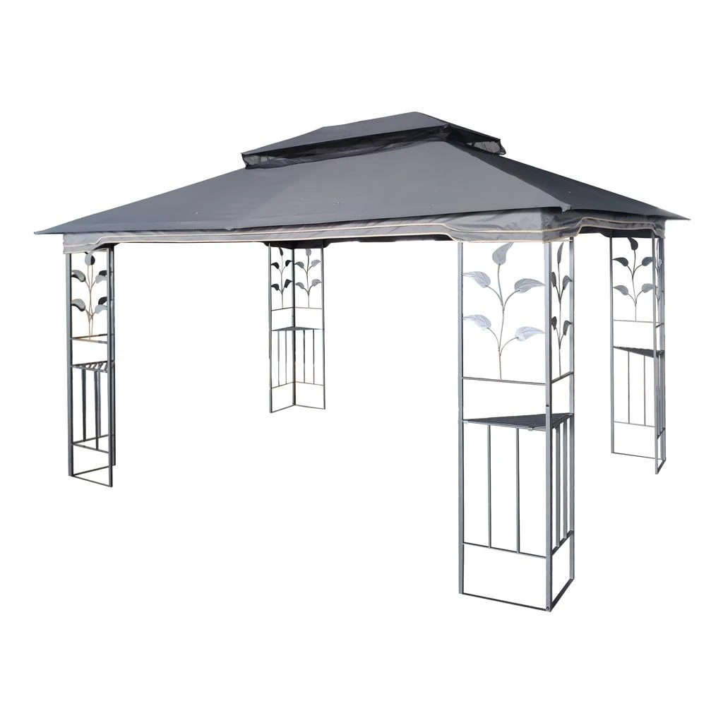 Streamdale Furniture Streamdale 13 X 10 Outdoor Patio Gazebo Canopy Tent With Ventilated Double 5