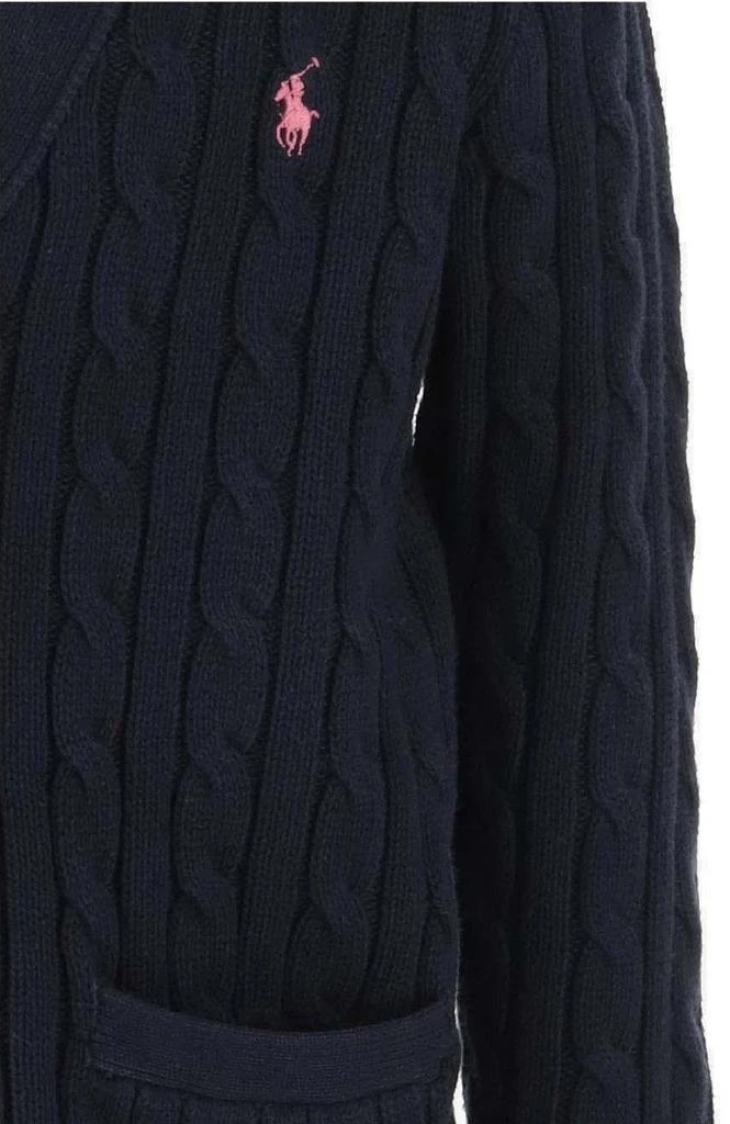 Ralph Lauren Polo Ralph Lauren Kids Polo Pony Embroidered Knitted Cardigan 3