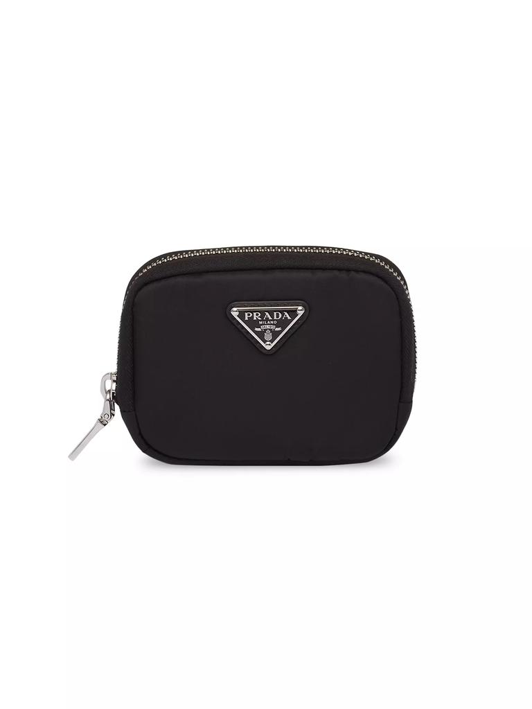 【人気/関税/送料込み】 Prada Small Re-Nylon Wallet Black 2ML Black Small Re-nylon Wallet | PRADA