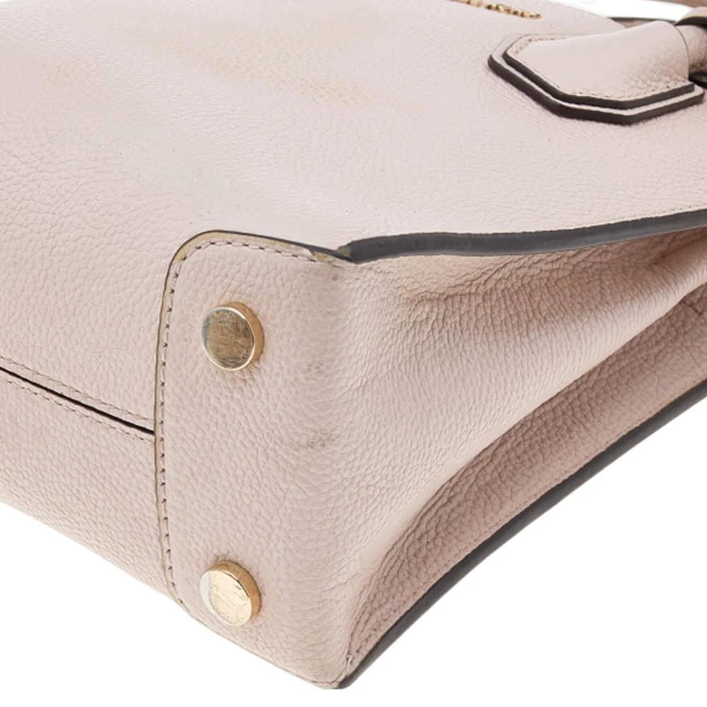 Michael Kors Michael Kors Blush Pink Leather Mini Mercer Tote 11