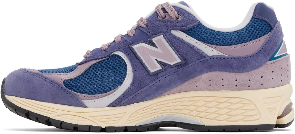 New Balance Blue & Purple 2002R Sneakers 3
