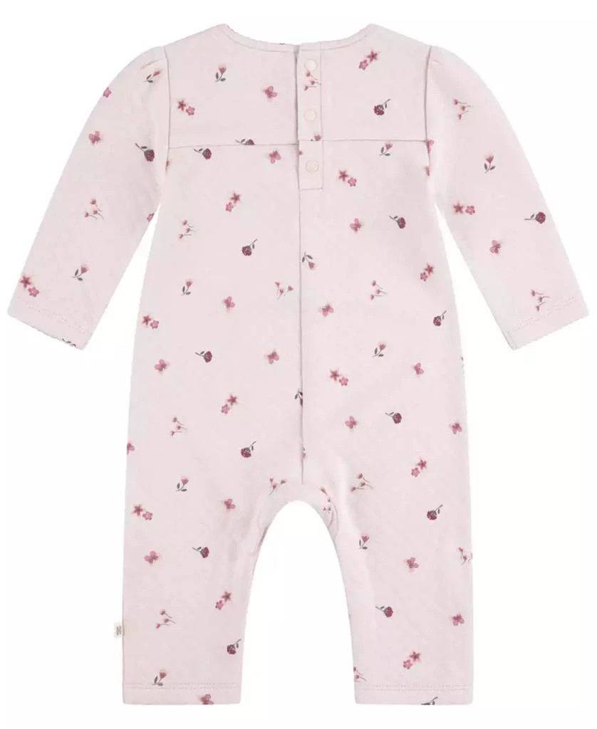 Huggies Baby Girls Quilted Coverall and Headband 2-Piece Set 2
