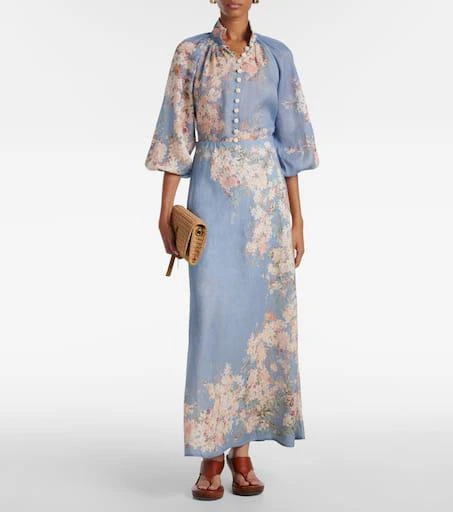Zimmermann Cascadian floral ramie blouse 2