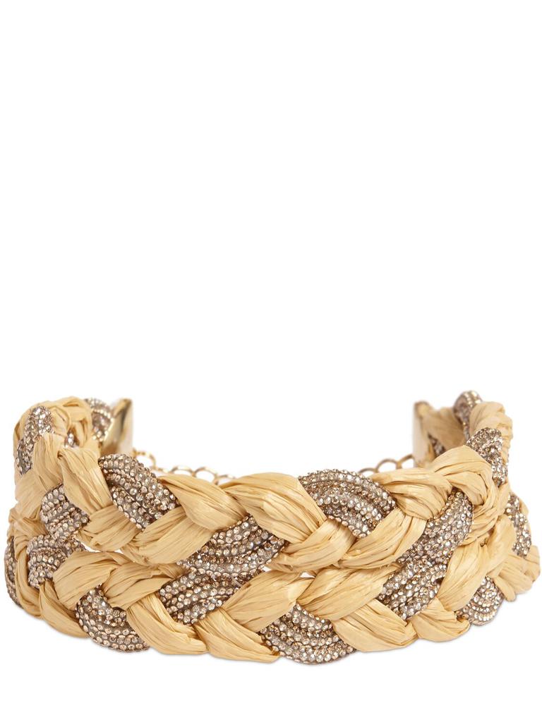 ROSANTICA Lula Raffia Choker