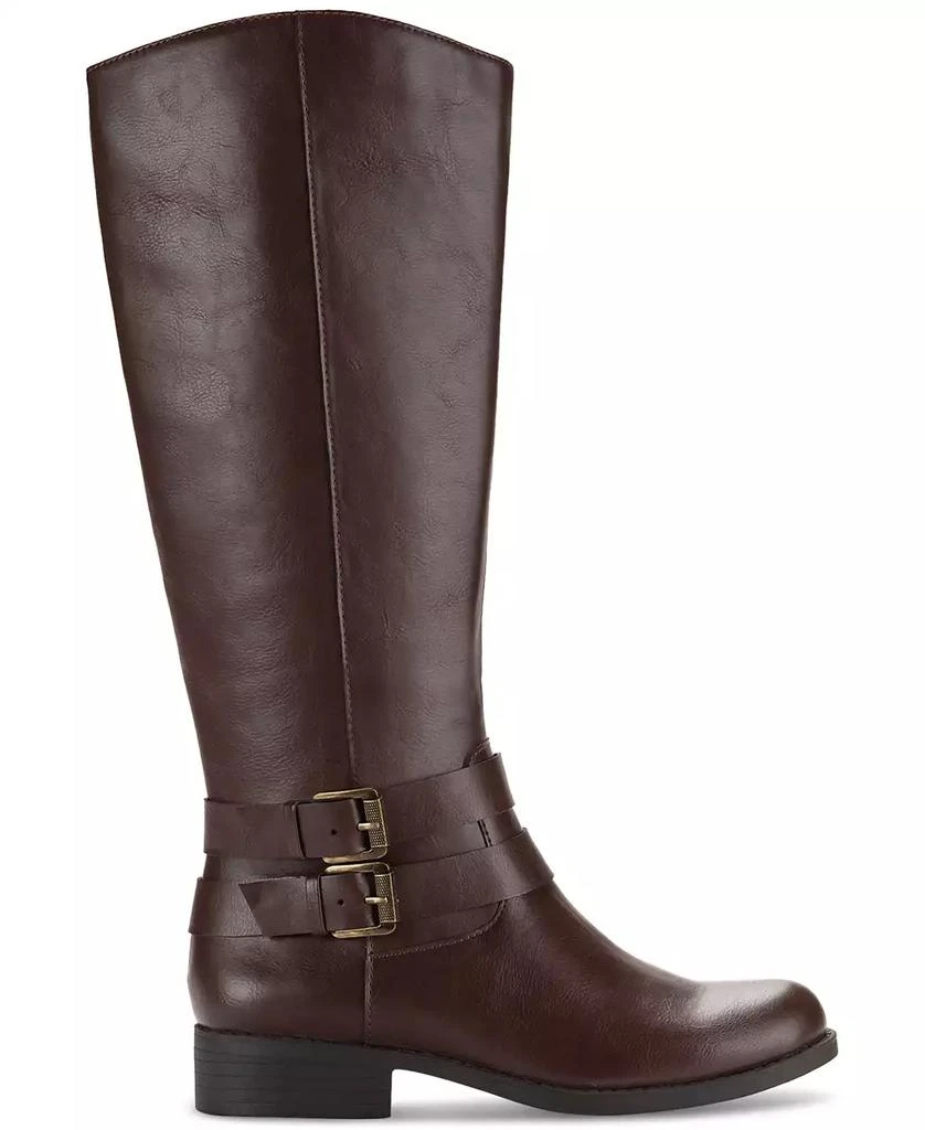 Style & Co Women's Maliaa Wide-Calf Buckled Riding Boots, Created for Macy's 2