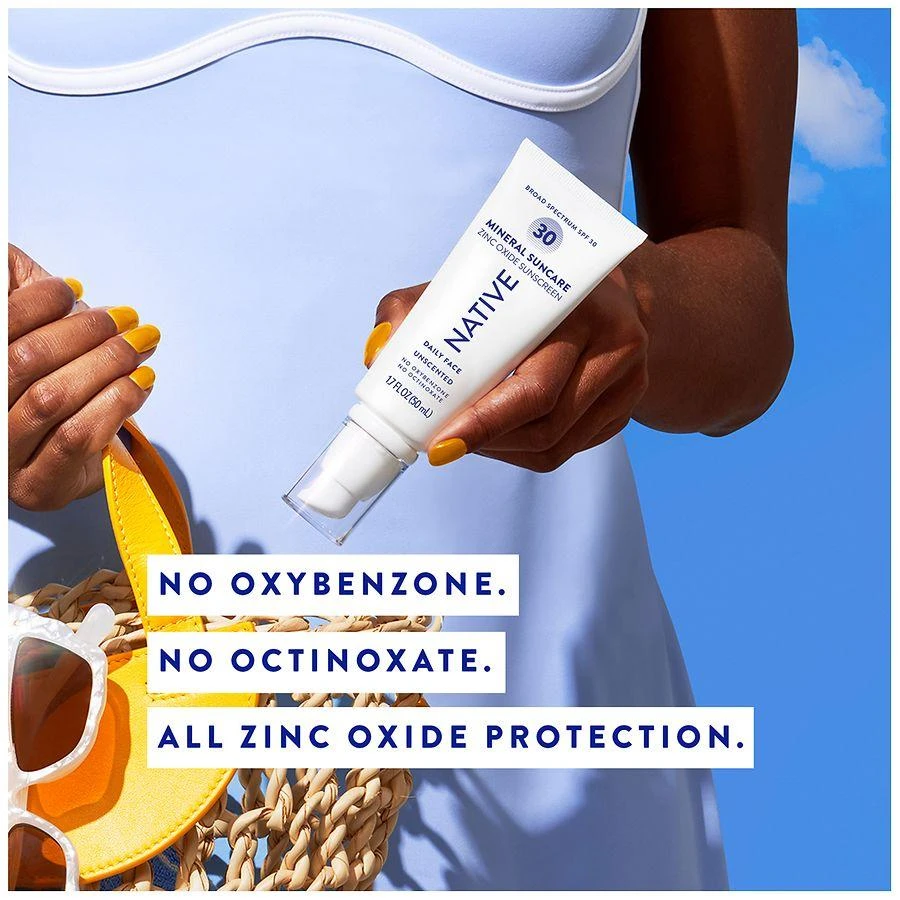 Native Mineral Face Sunscreen Unscented 5