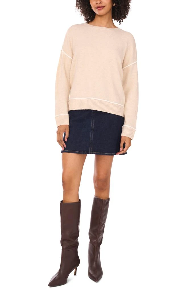 Vince Camuto Contrast Sweater 4