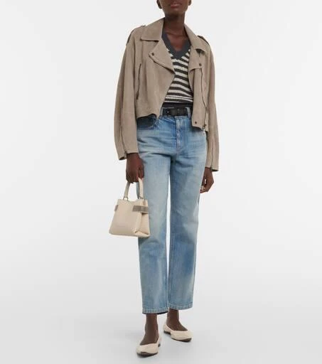 Brunello Cucinelli Leather ballet flats 2