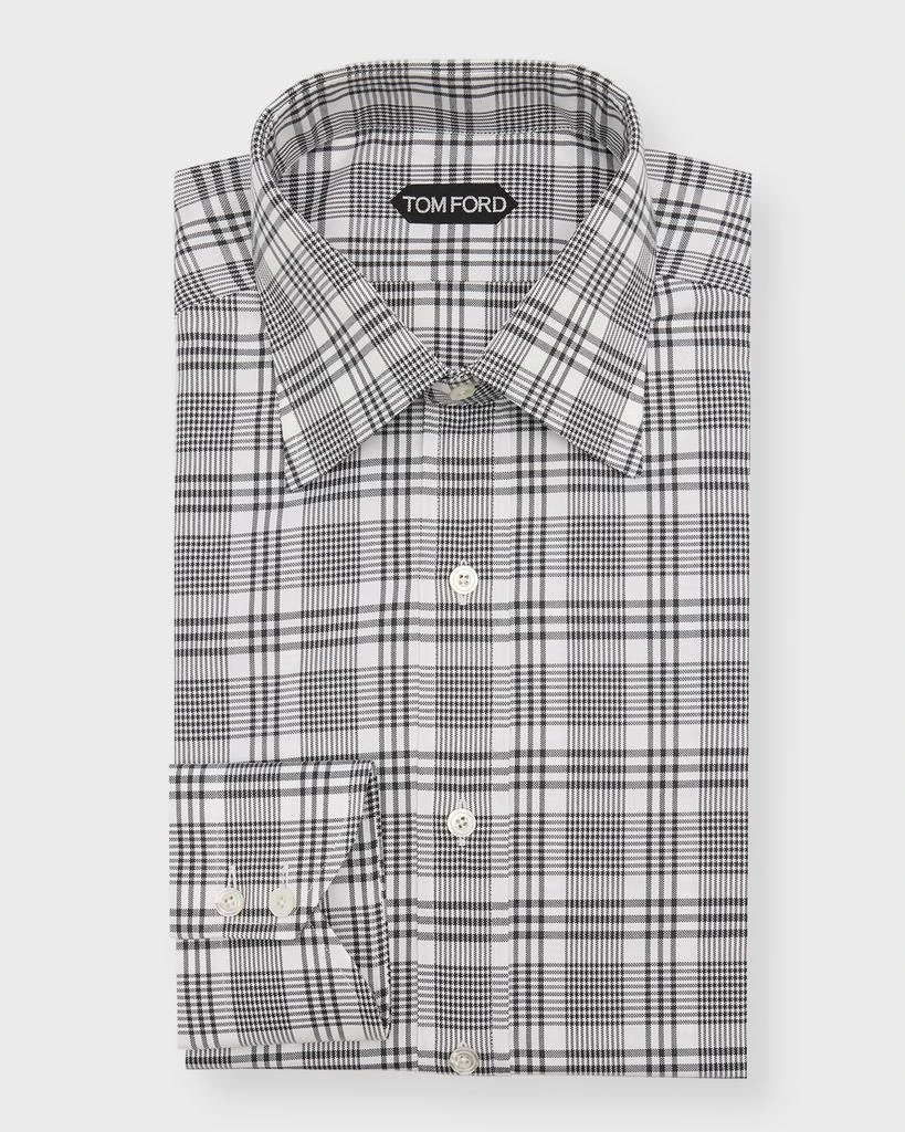 Tom Ford Men's Slim Fit Plaid Dress Shirt - Shirts - Free Shipping -  BeyondStyle