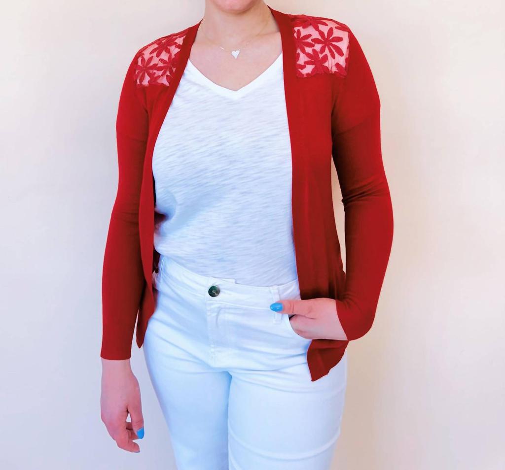 Papillon Papillon - Kendra Lace Cardigan