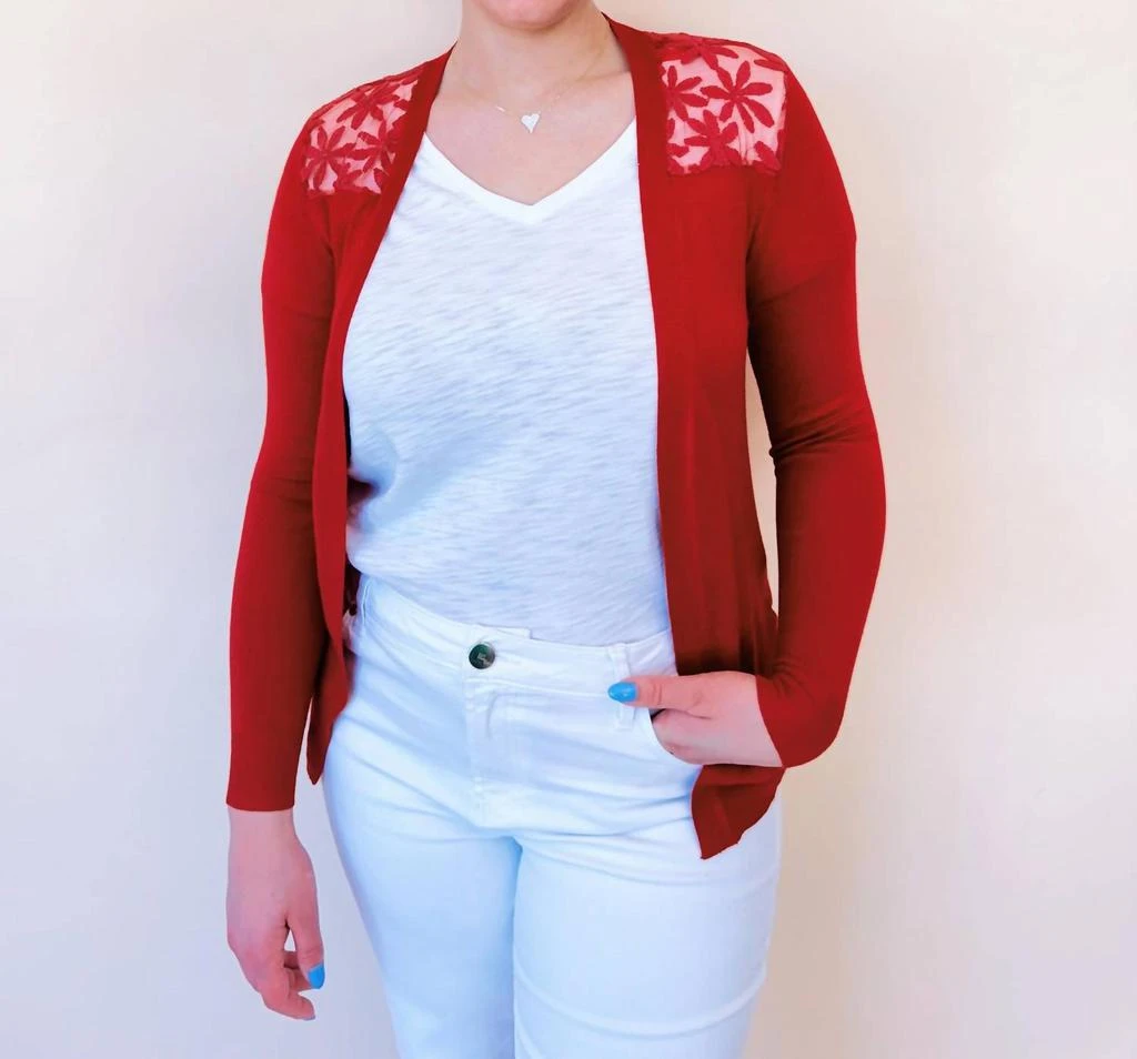 Papillon Papillon - Kendra Lace Cardigan 1