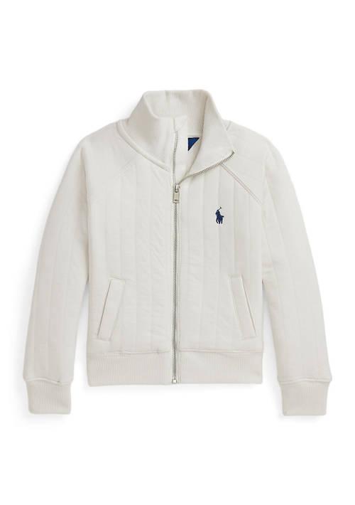 Ralph Lauren Lauren Childrenswear Girls 2 6X Quilted Jacquard Jacket