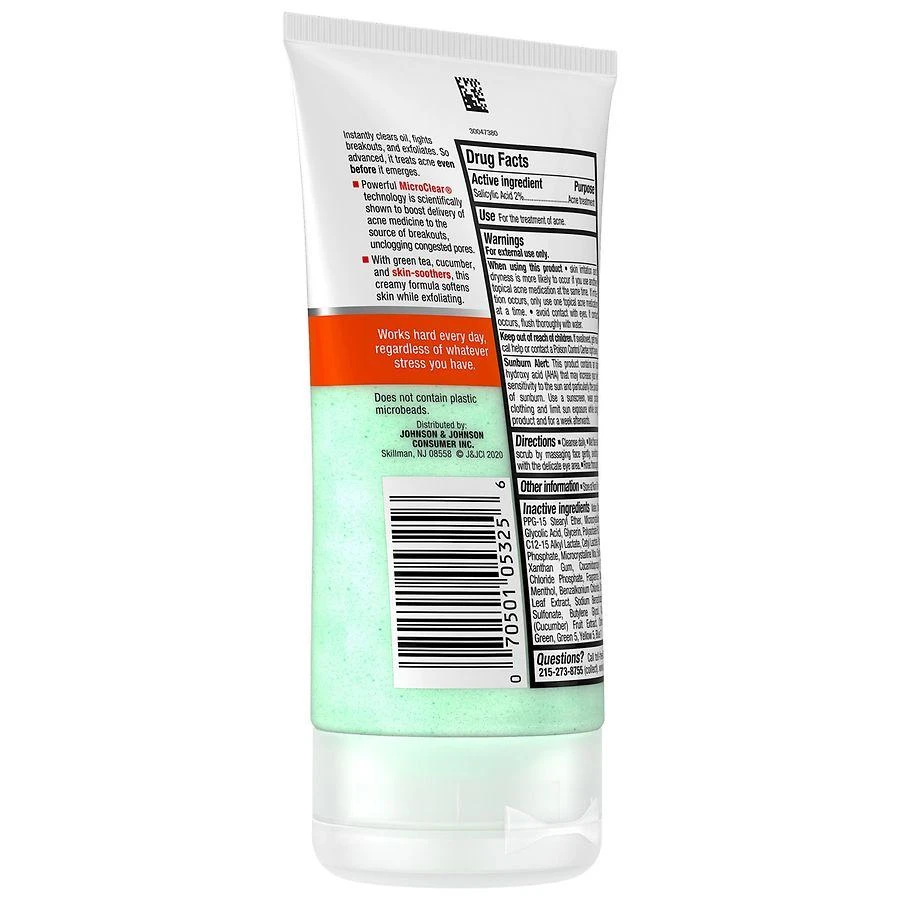 Neutrogena Oil-Free Acne Stress Control Power-Clear Scrub 2