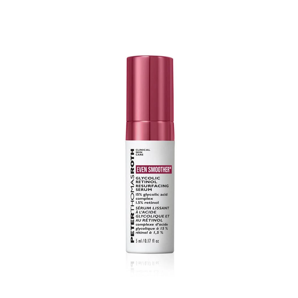 Peter Thomas Roth Even Smoother Glycolic Retinol Resurfacing Serum - Deluxe Sample|5 ml / 0.17 fl oz 1