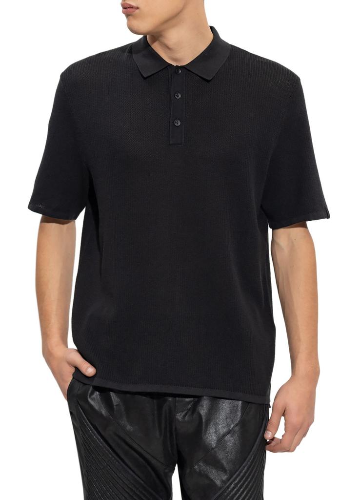 Rag & Bone Ribbed polo shirt