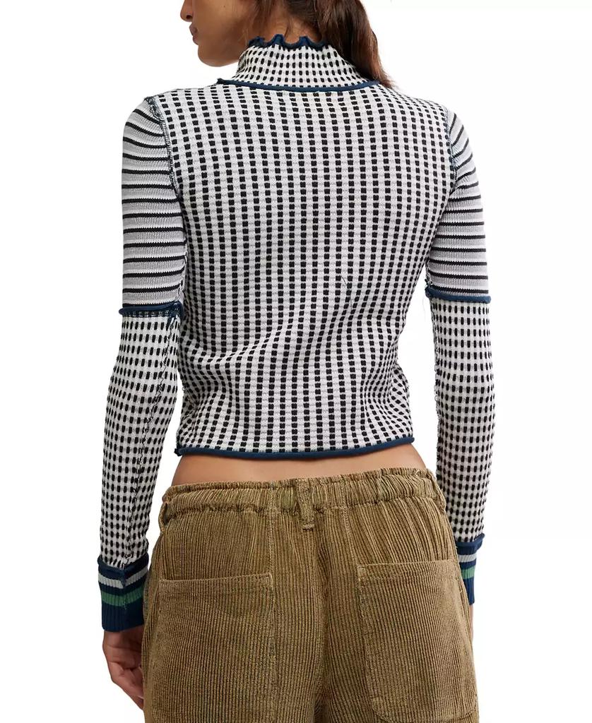 Free People Women's Gamer Cuff Long-Sleeve Sweater