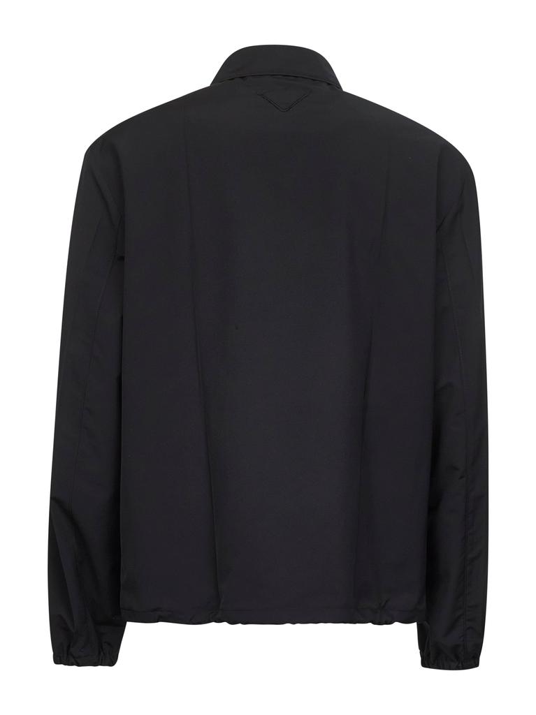 PRADA ABBIGLIAMENTO PRADA ABBIGLIAMENTO | Black virgin wool blend blouson | Man | 48