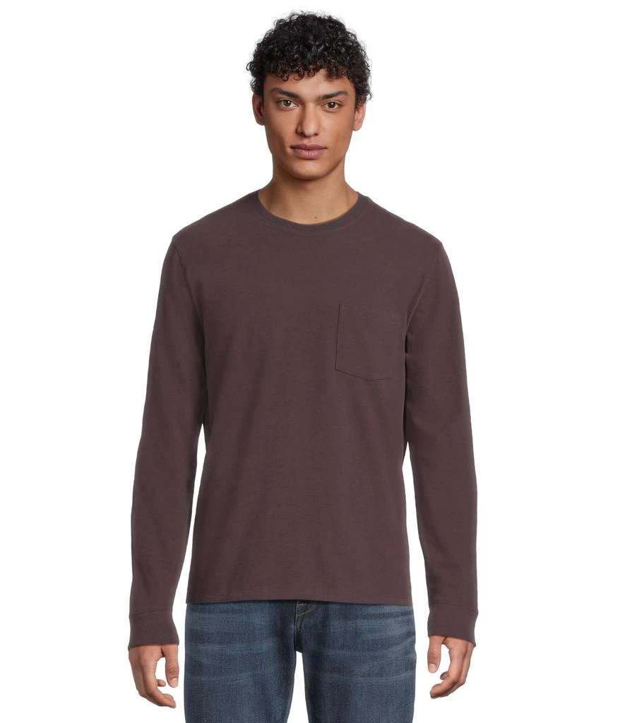 Vince Sueded Jersey Pocket Crew 1