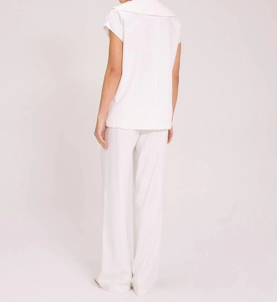 Unique Chic Unique Chic - Livia Lines Vest And Pants Set 2