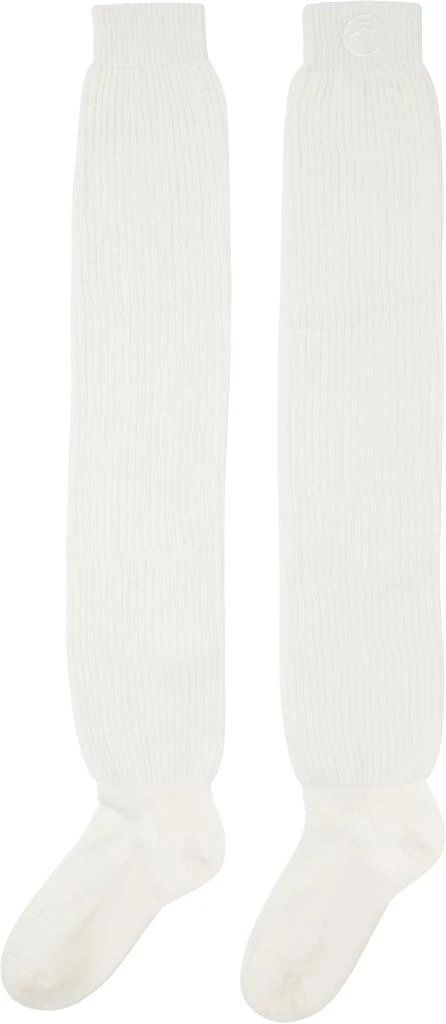 Ambush Beige Schoolgirl Slouchy Socks 2