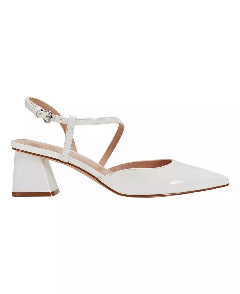 Marc Fisher Women's Loya Strappy Block Heel Pumps